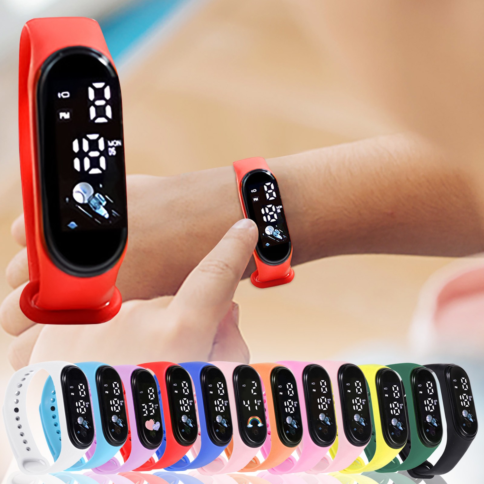 Smartwatch Digital Watches For Kid Girl - Kawaii Smart Watch per bambini Moda