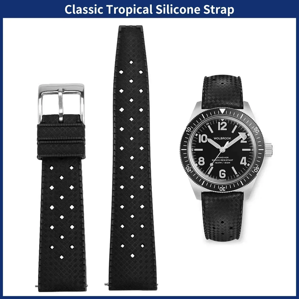 Cinturino per orologio FKM 20m - Watches Rolex Smartwatch recensione e prezzo