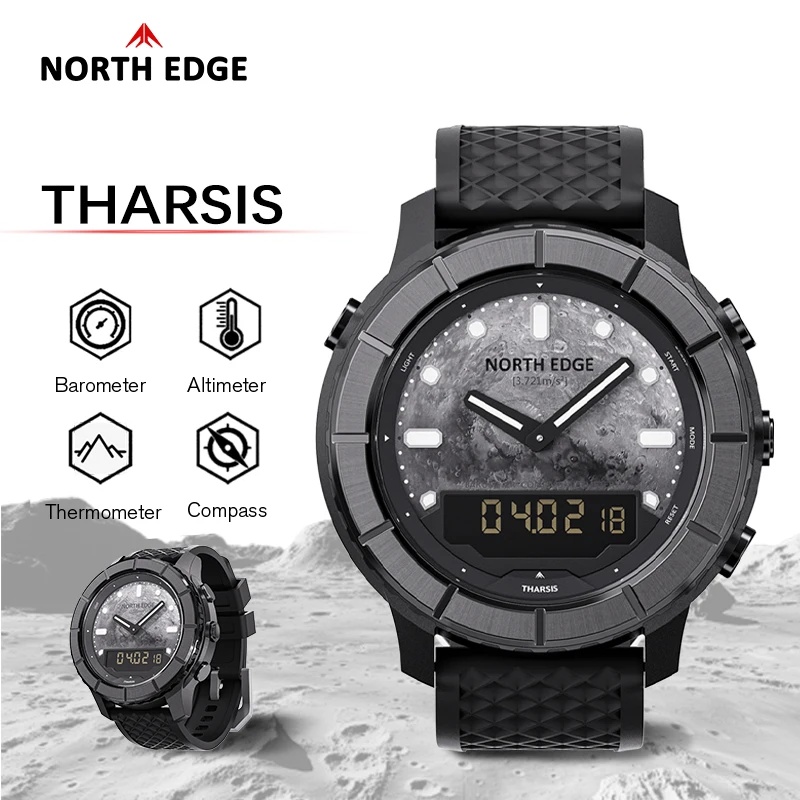 NORTH EDGE THARSIS Orologio di - Altimeter Compass Watch recensione e prezzo